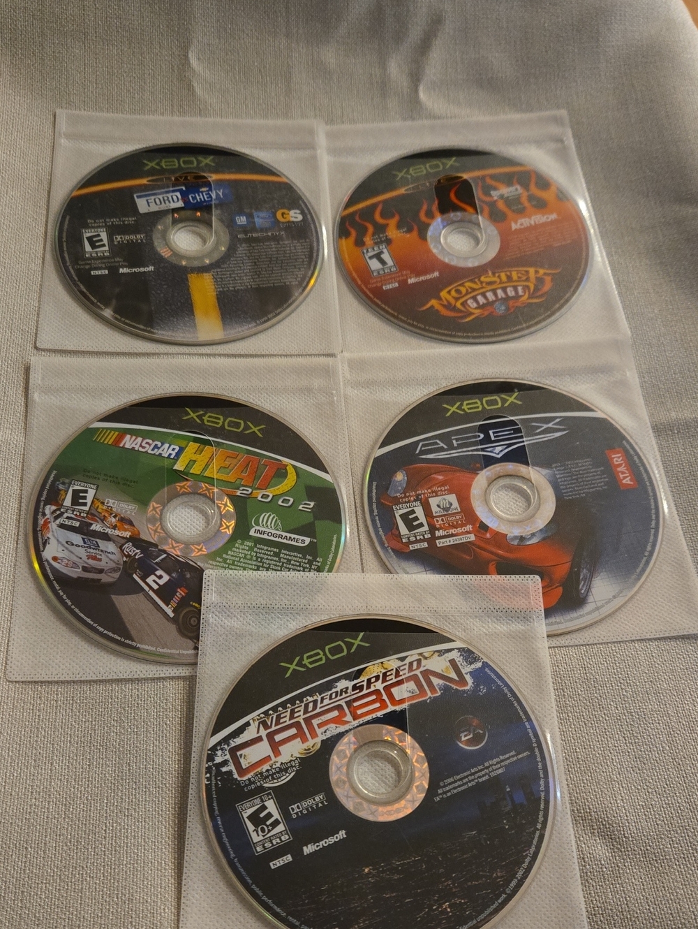Racing Game Disc Collection (Loose No Cases)